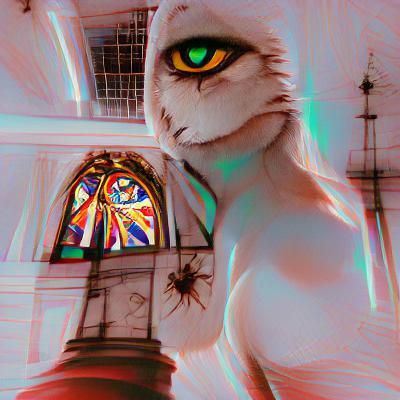 Ethereal Abstract Dreamscape: AI-Generated Art