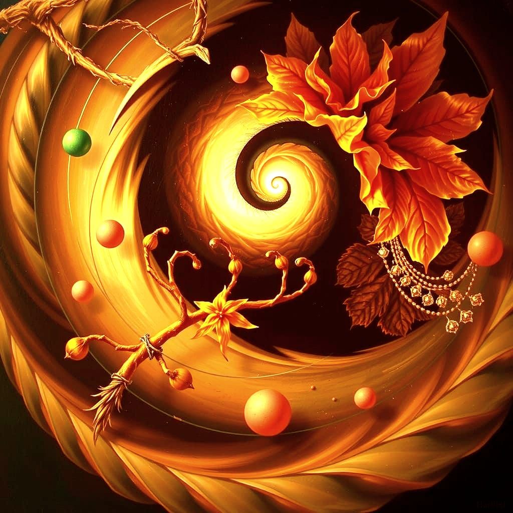 Chimaera of Nature and Humanity in Photorealistic Style