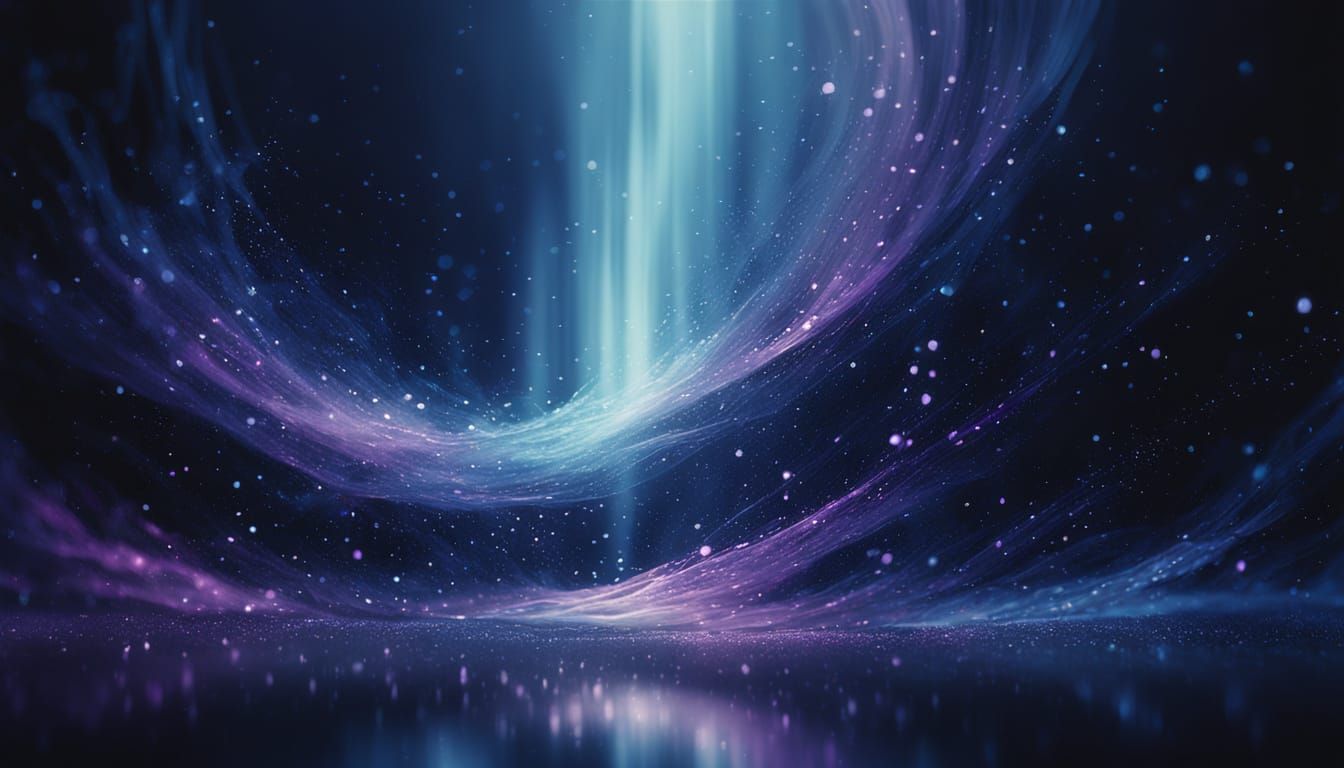 Ethereal Starlight Glows in a Cinematic Film Still