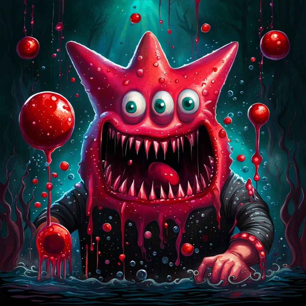 Lowbrow Patrick Star