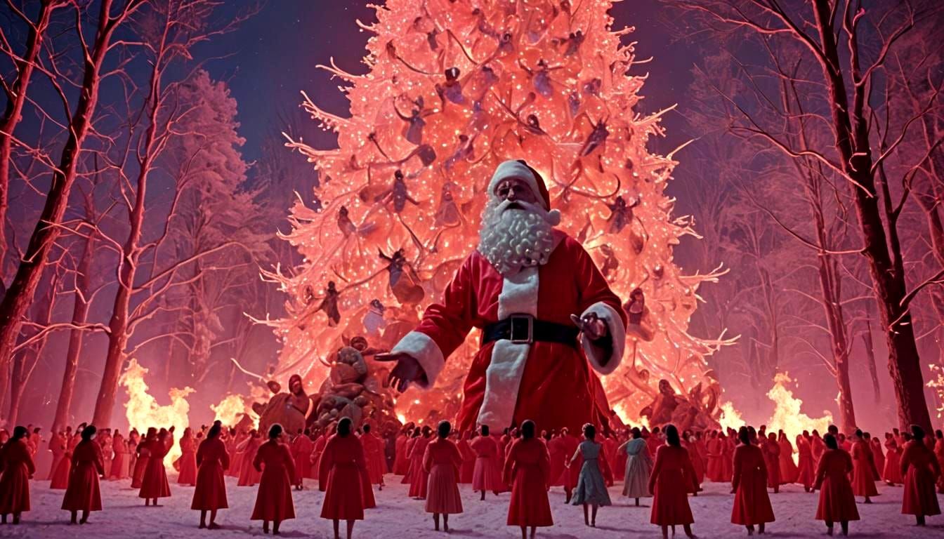 Santa's Burning Pyre of People Who've Been Bad This Year