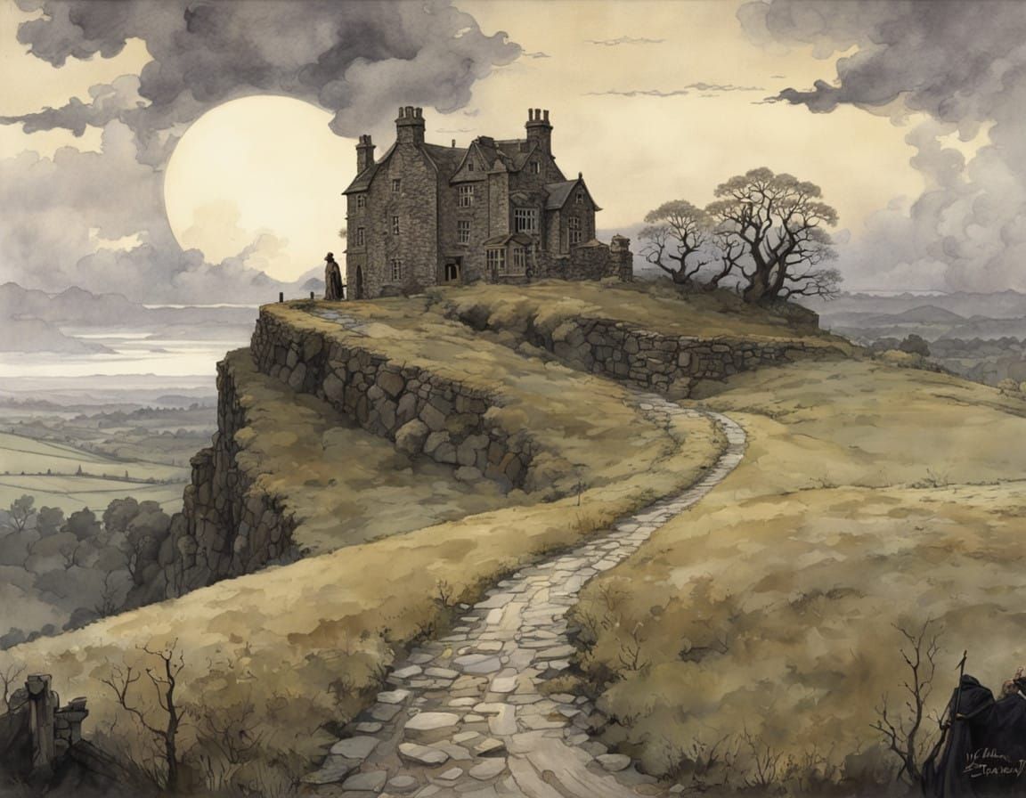 Mystical Georgian Manor Amid Yorkshire Moor Decay