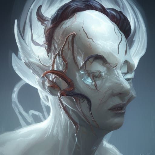 Eldritch Horror Phoenix Portrait in Unreal Engine 5