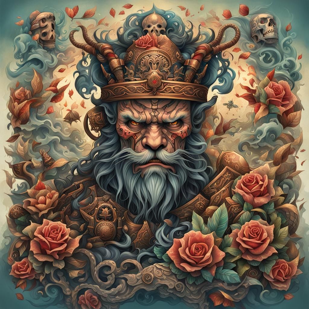 Very complex tattoo