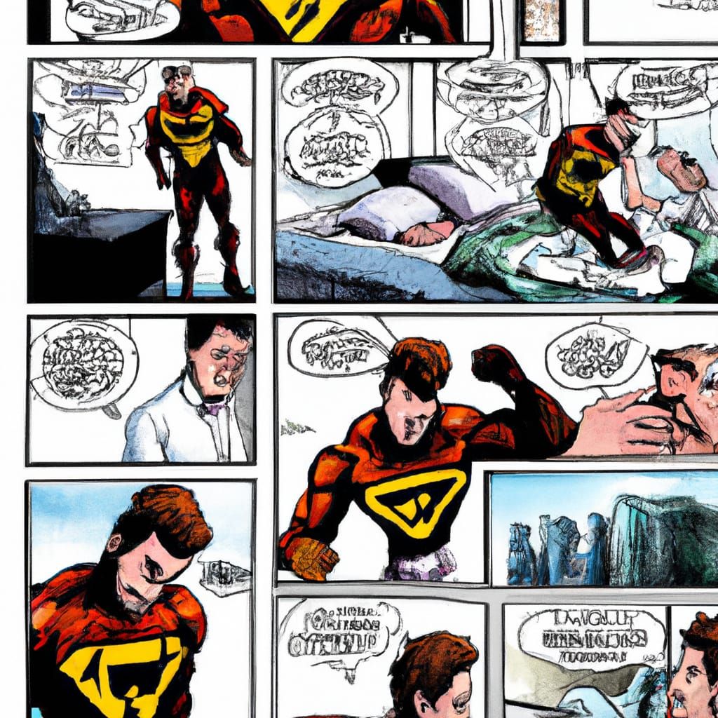 Superhero Win11 Comic Book Art