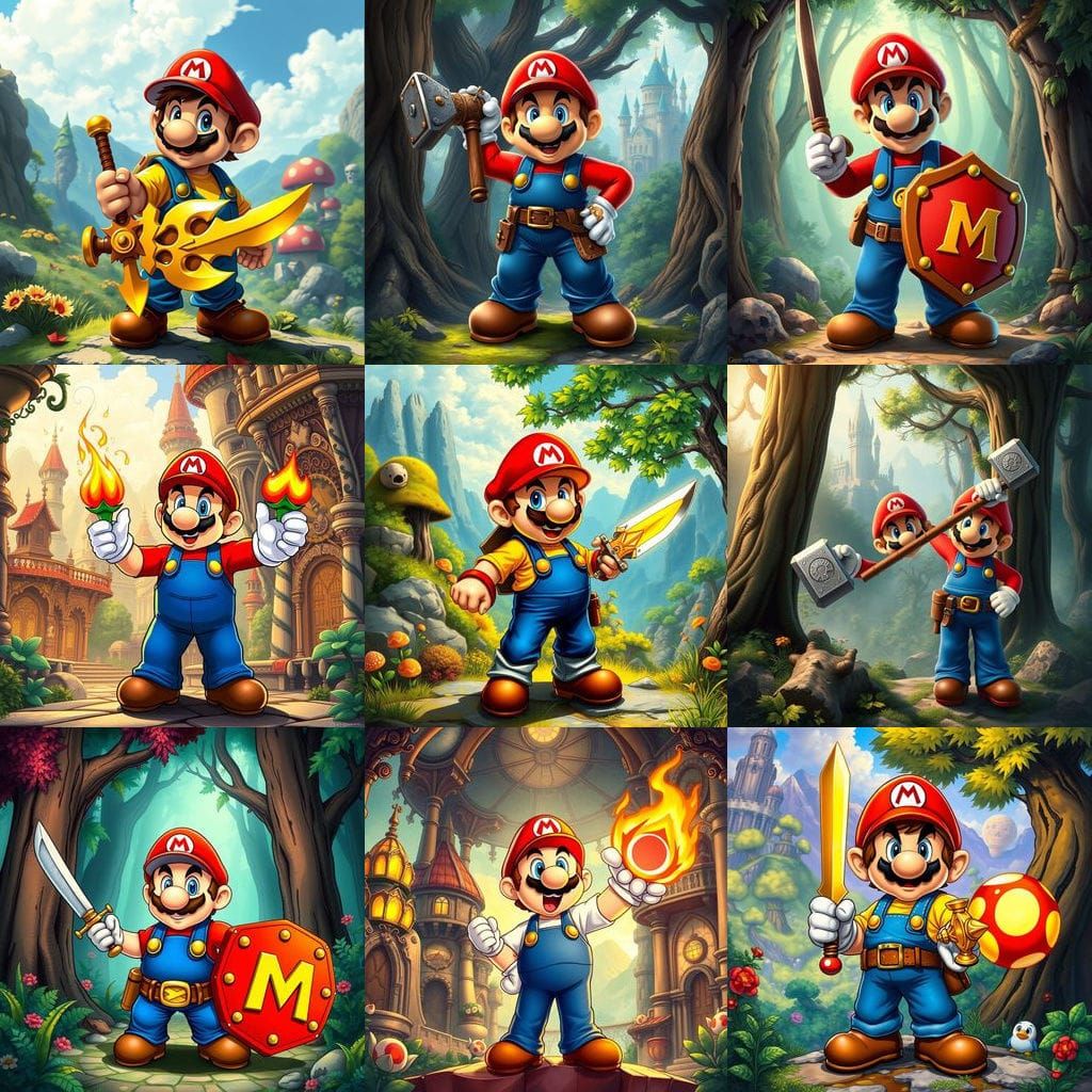 Mario, the Adventurer Dnd Character