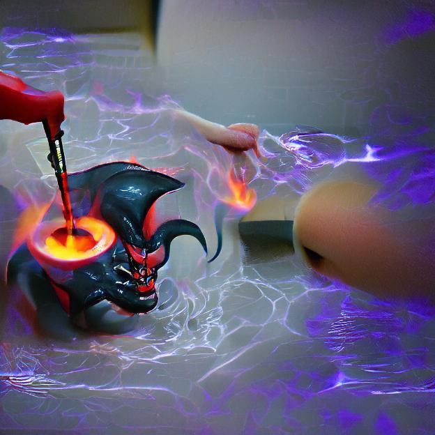 Dramatic Exorcism Scene