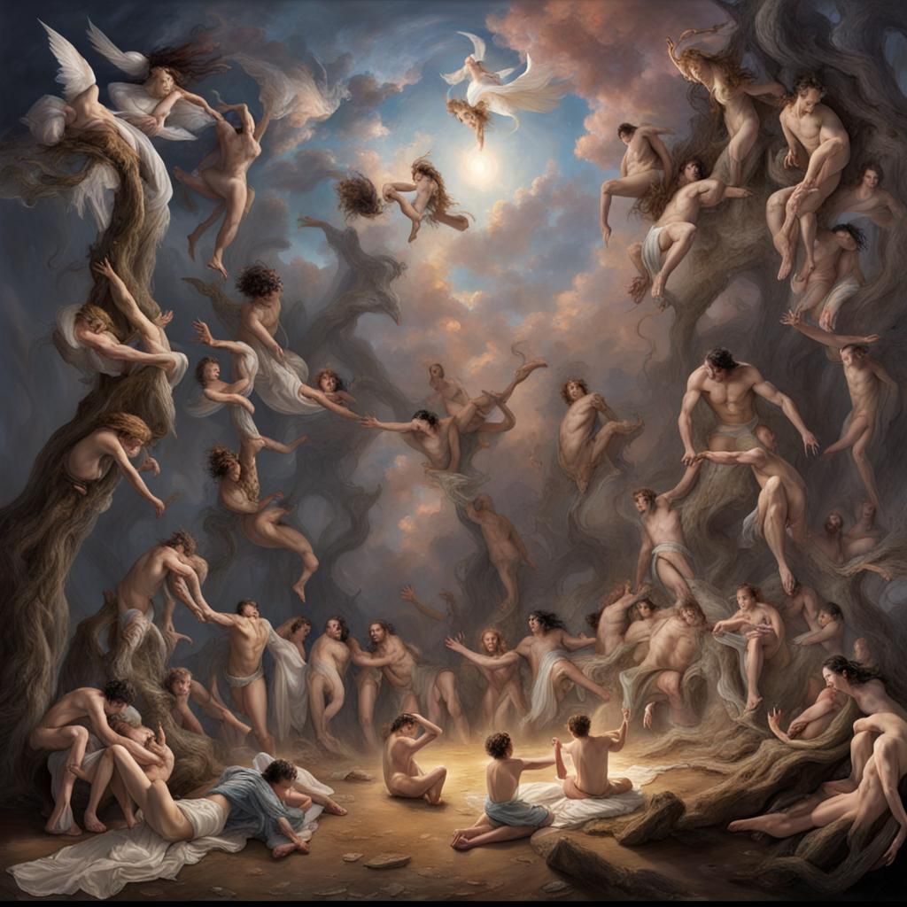 AI Creation: A Digital Genesis