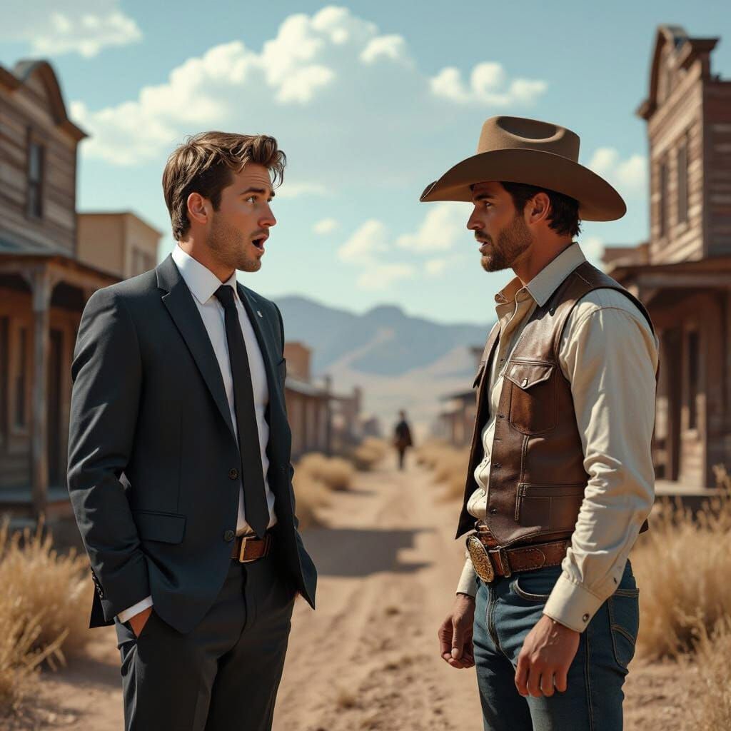 Businessman Transported to Old West Town