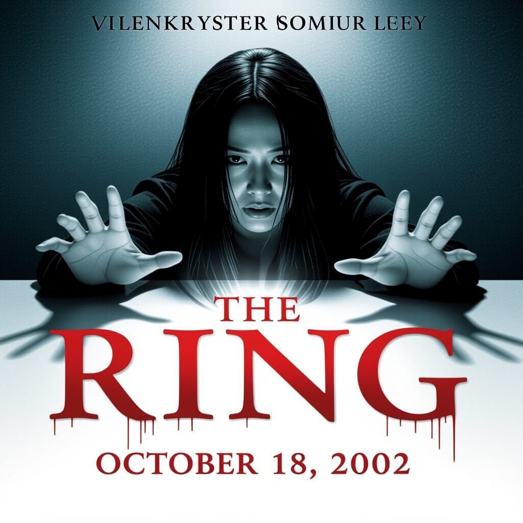 The Ring Movie Poster Reimagined with Sadako