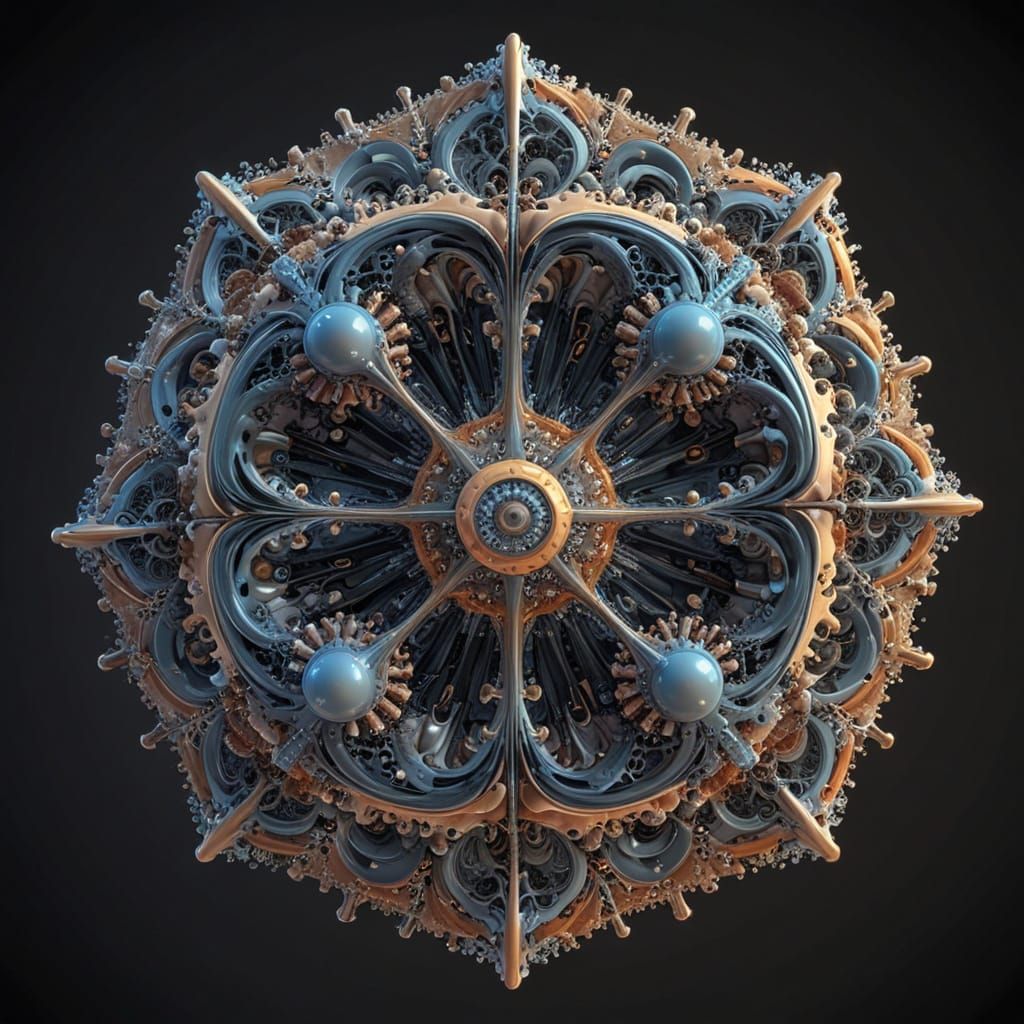 Abstract Mathematical Structures in High Detail Rendering