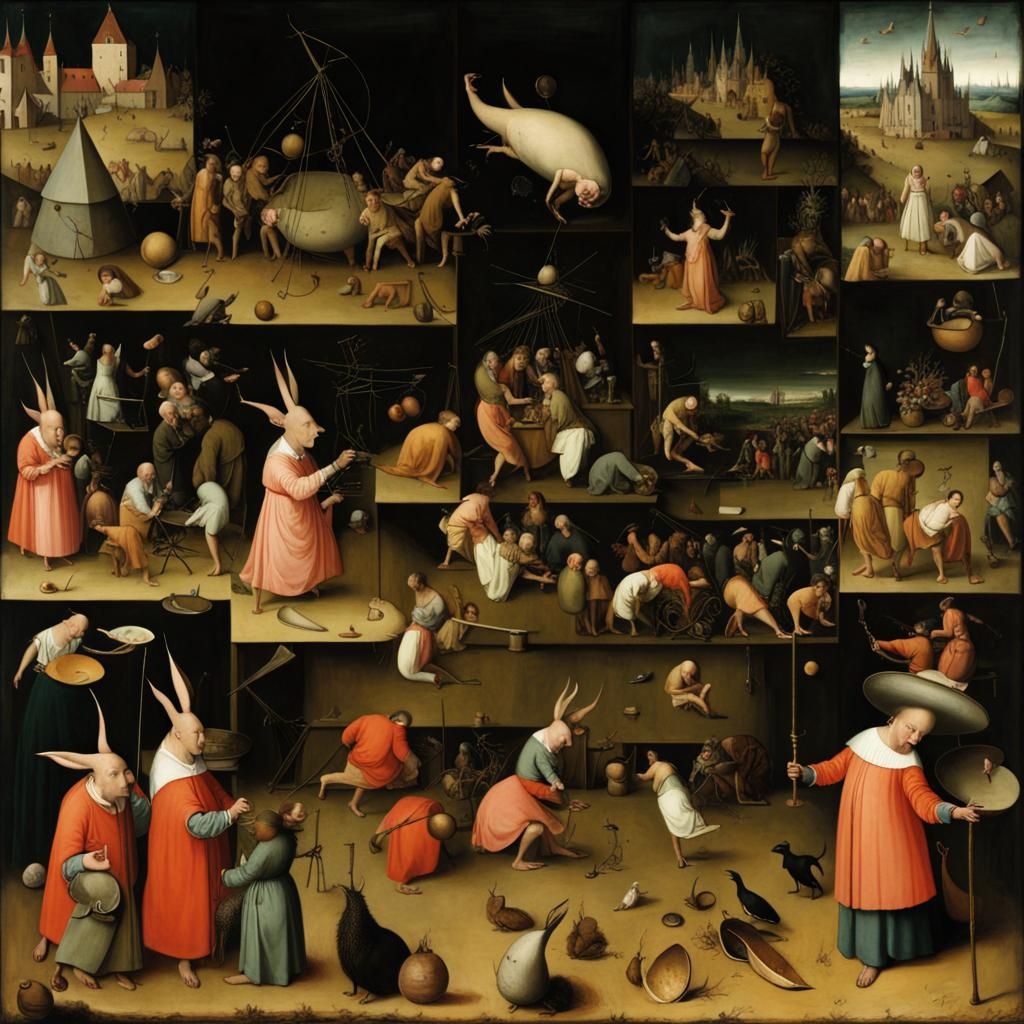 Conceptual Mayhem in a Boschian Style