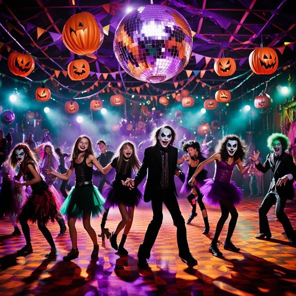Monsterville High's Halloween Dance Party
