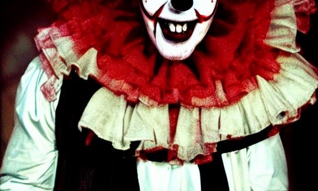 Sinister Clown with Roman Influence