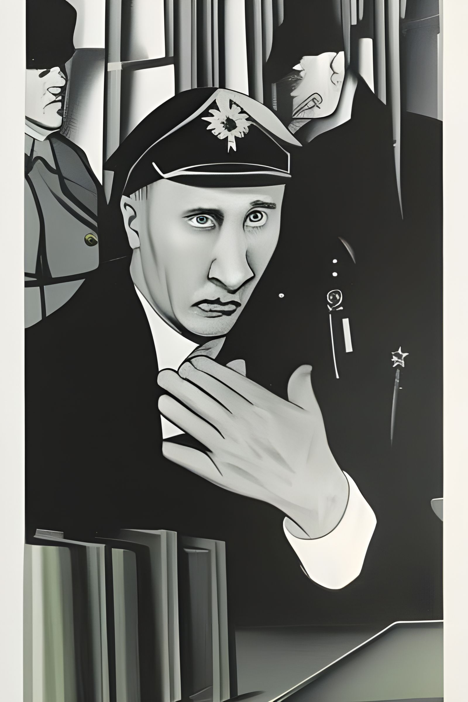 Putin on Trial: Roger Dean-Inspired Art