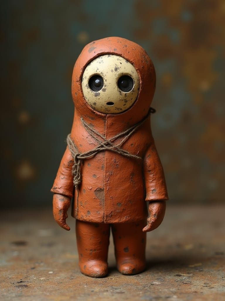 Rasputin Grumpy Stick-Figure Guy Matryoshka Skulks in Empty ...