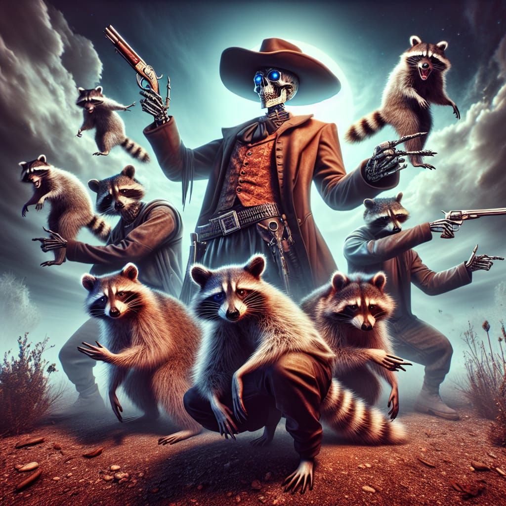 The Ghost of Davy Crocket and The Hip-Hop Raccoons  V