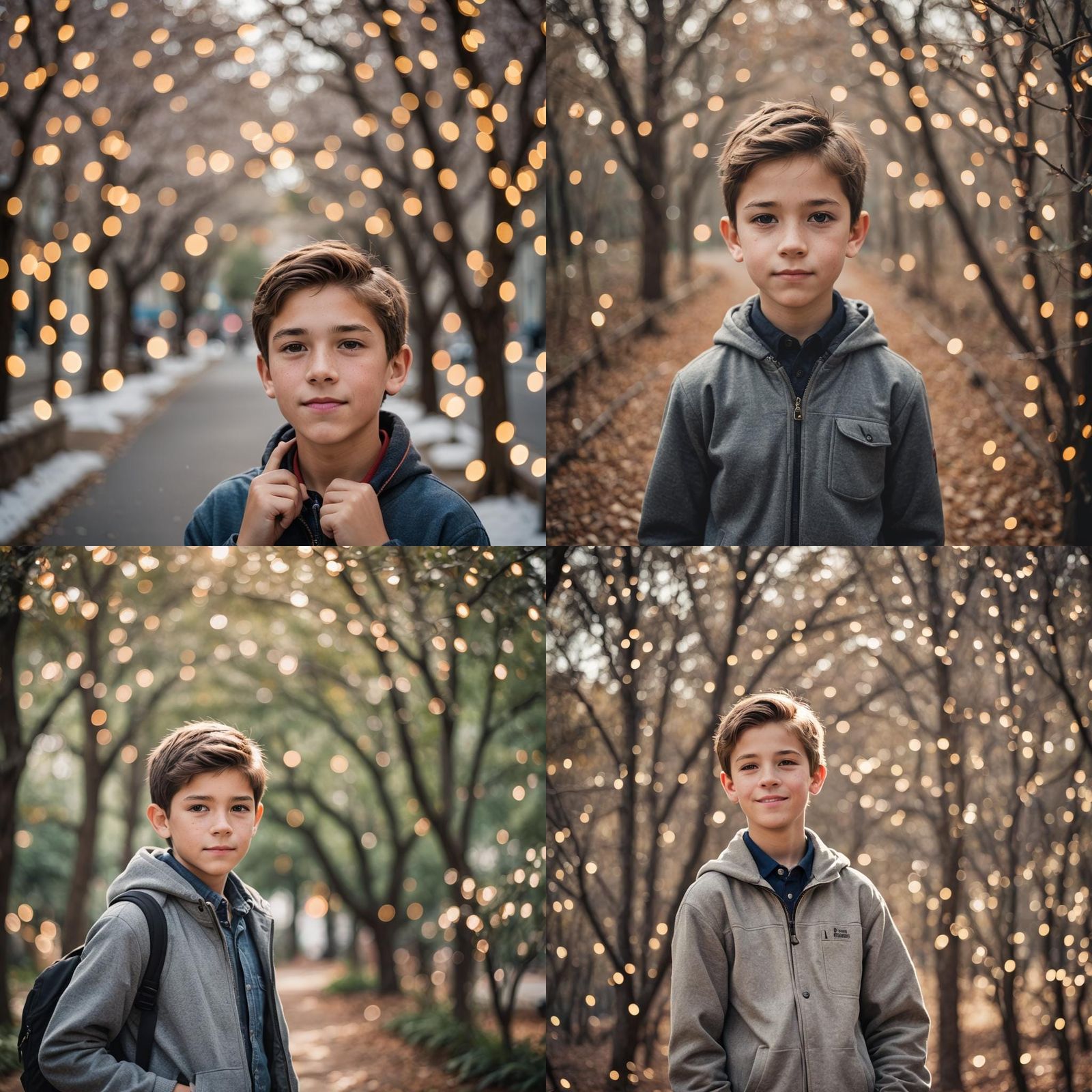 Portrait of an 11 Year Old Boy