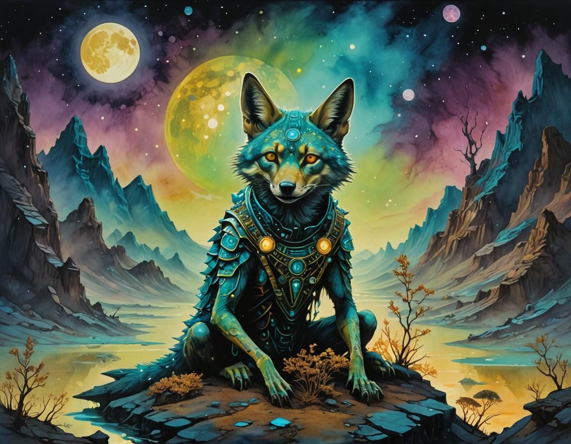 Anunnaki wolf