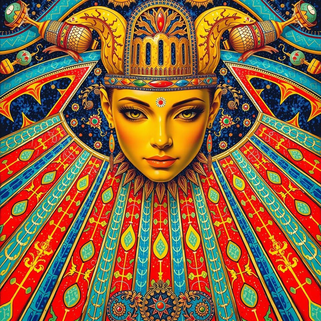 Intricate Organic Geometric Hyperrealism Art Piece