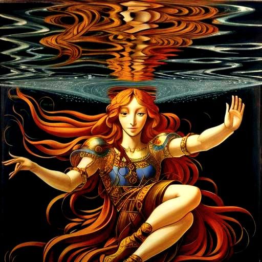 Botticelli Style AI Art