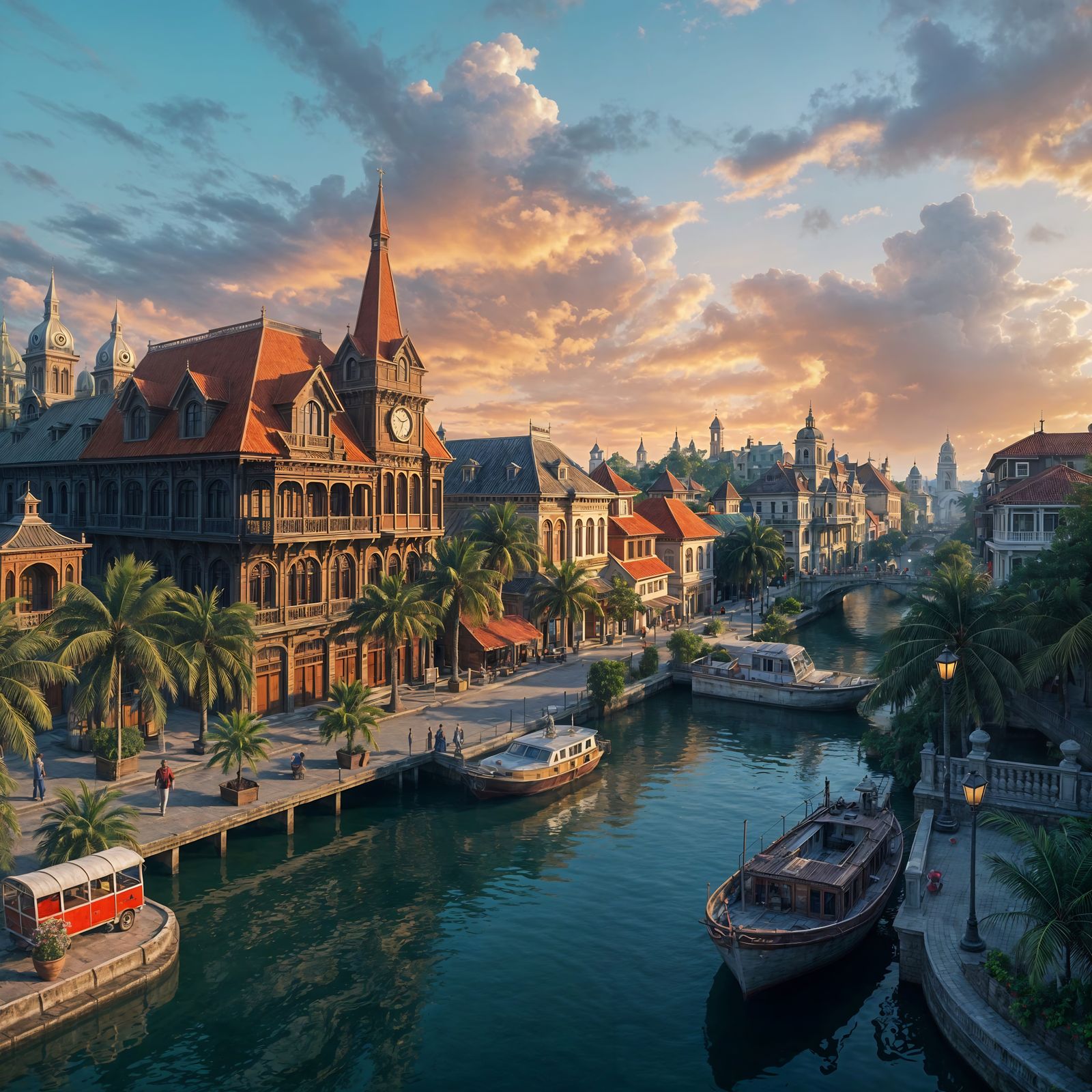 Paramaribo City Centre: A Tropical Harmony of Styles