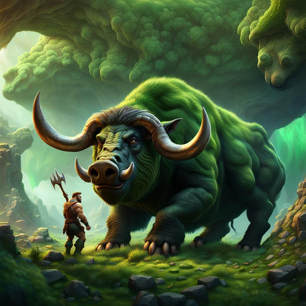 Hercules and the Erymanthian Boar Chatting