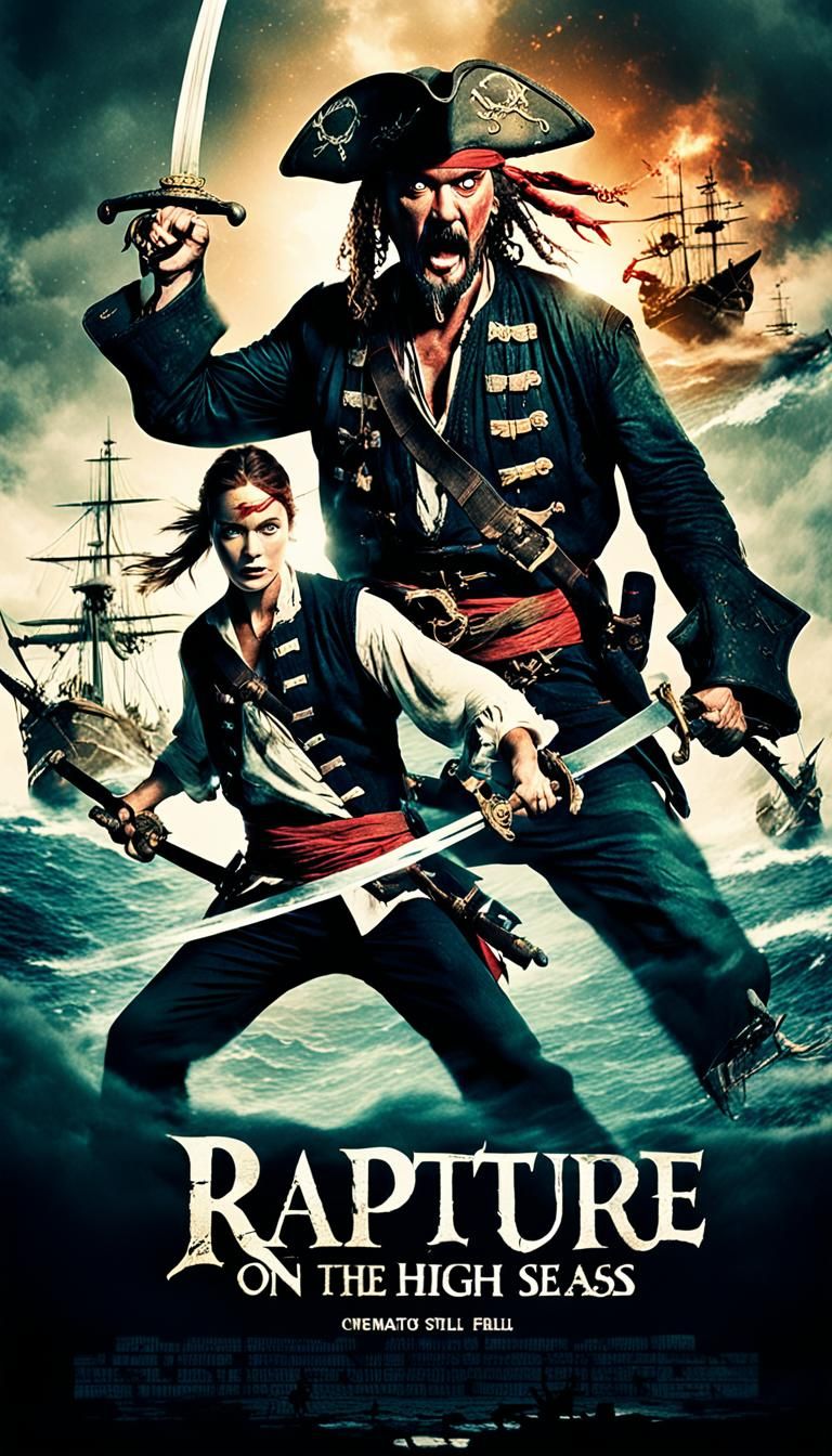 Rapture on the High Seas: Pirate Movie Poster