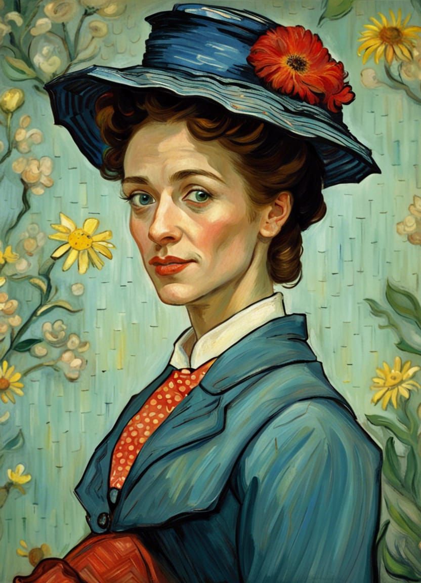 'Mary Poppins', by Vincent van Gogh