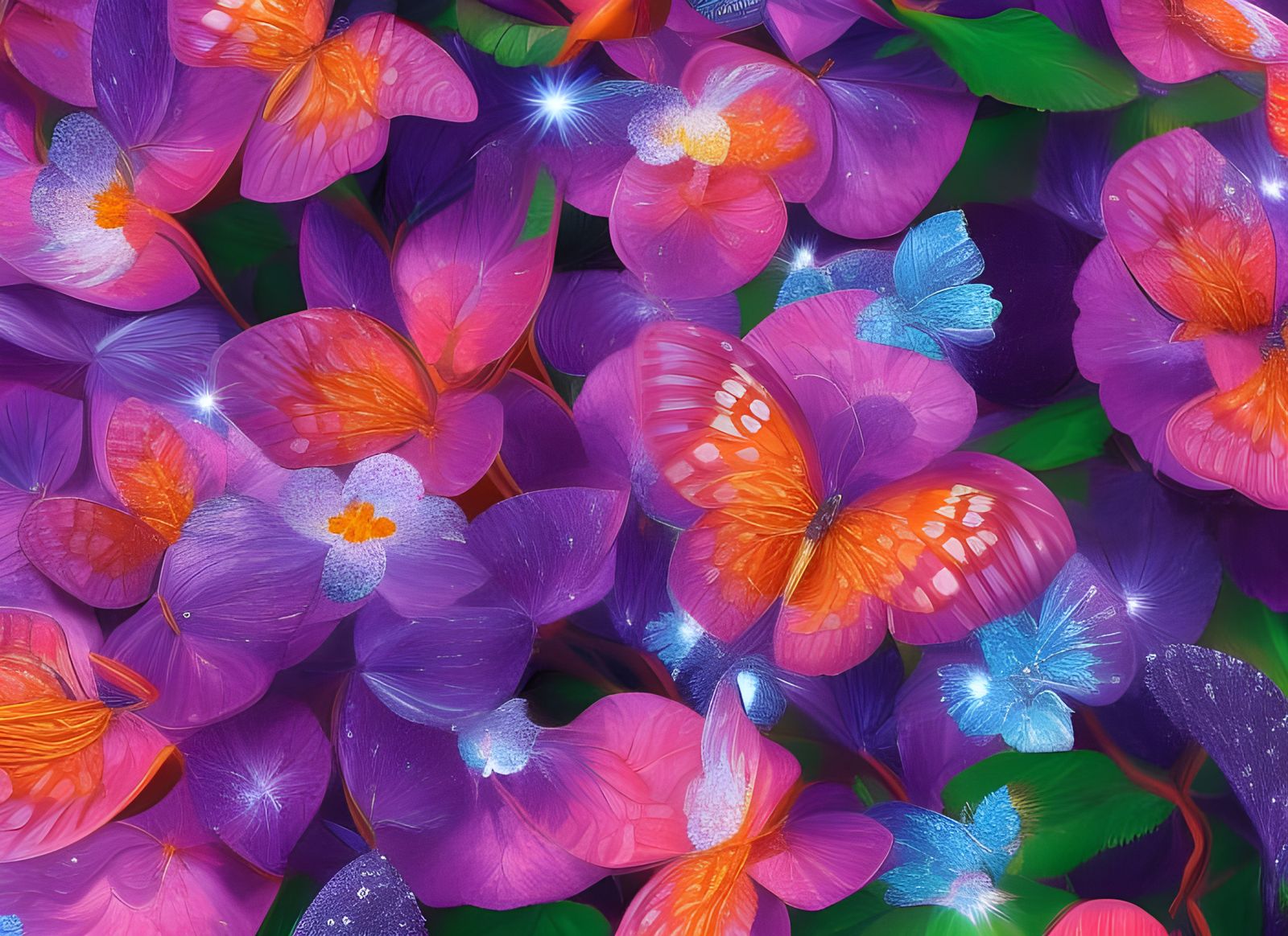 Butterfly Garden 🦋💐✨