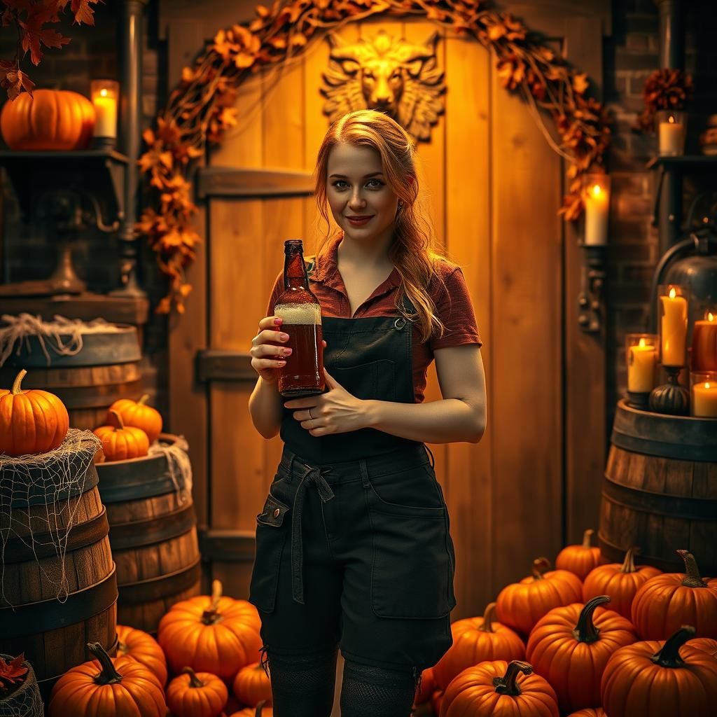 Halloween at the Brewery: Red-Haired Master Brewer