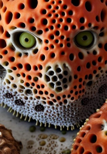 Trypophobia ⚠️ Tiger