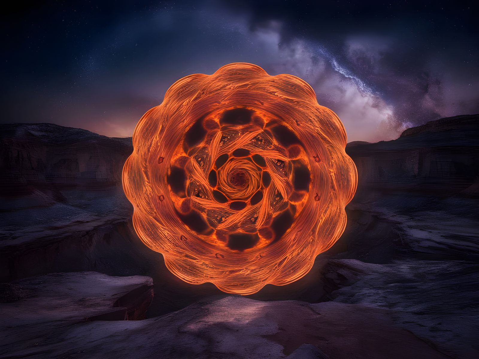 And This is Where They Live in Virial Living Flame