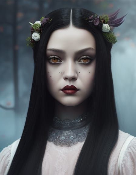 Wednesday Addams Fan Art