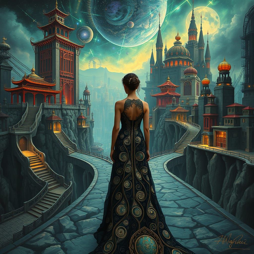 Ethereal Beauty at the Nexus of Cities