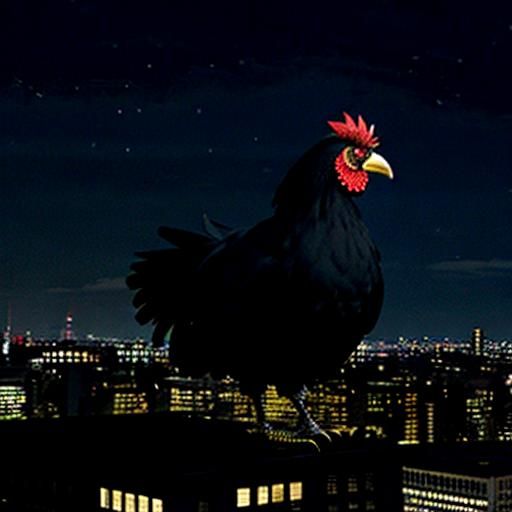 The Big Black Rooster, it's Rooster