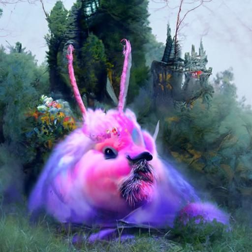 Sir Fluffykins: Pink Lord of Bunny Bees