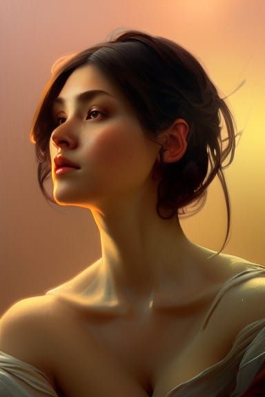 Thanksgiving Portrait in Hyperdetailed Digital Art