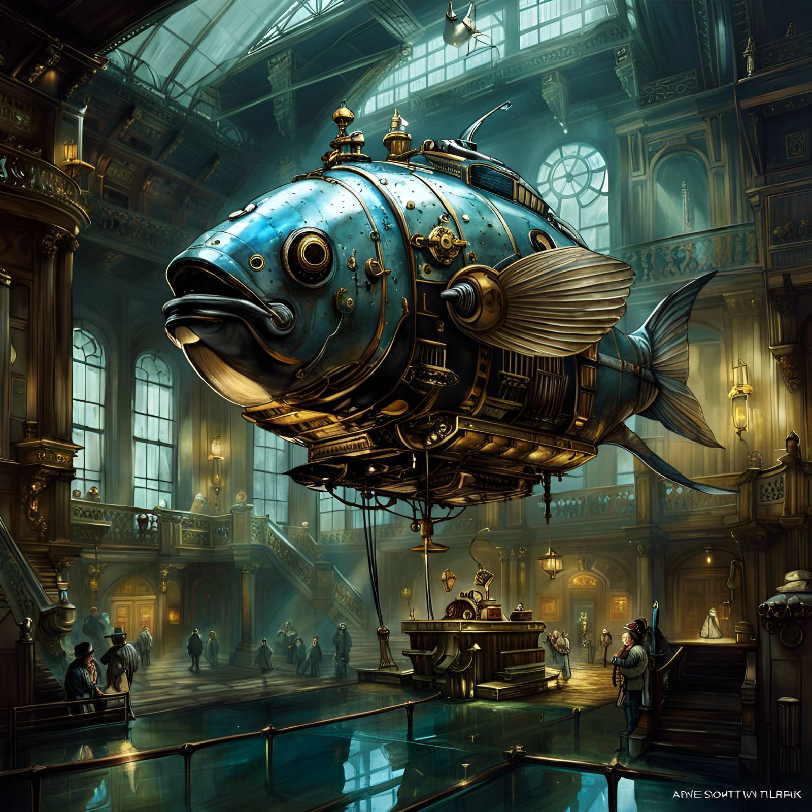 Steampunk Taxidermy Museum