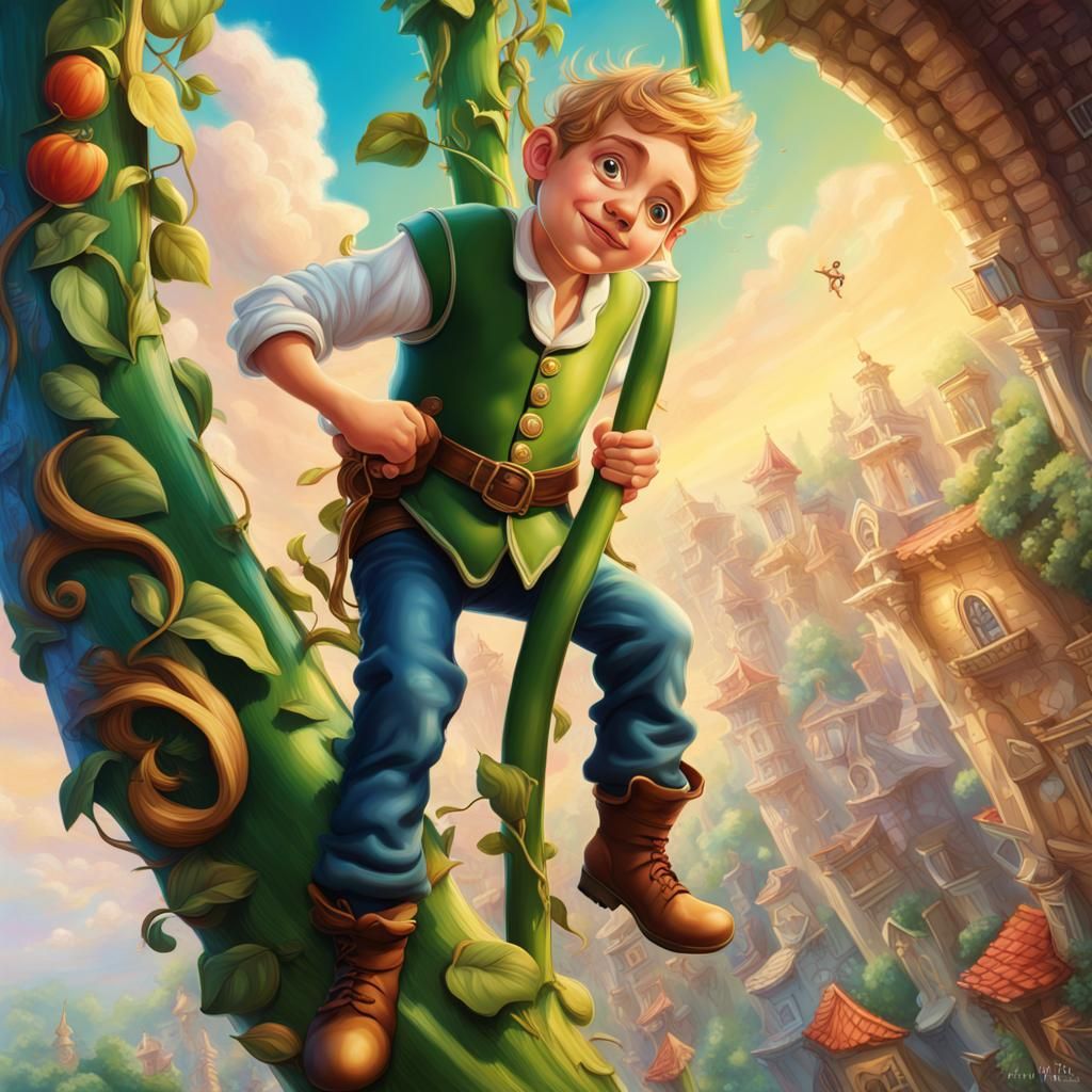 Jack and the Beanstalk: A Hyperrealistic Fairytale
