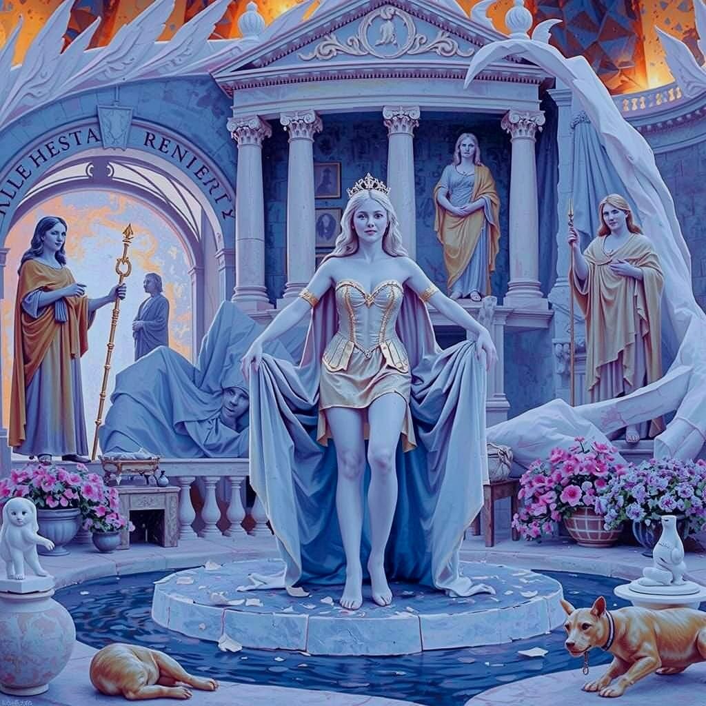 Intense Reds: Scarlet to Carmine in Painterly Style