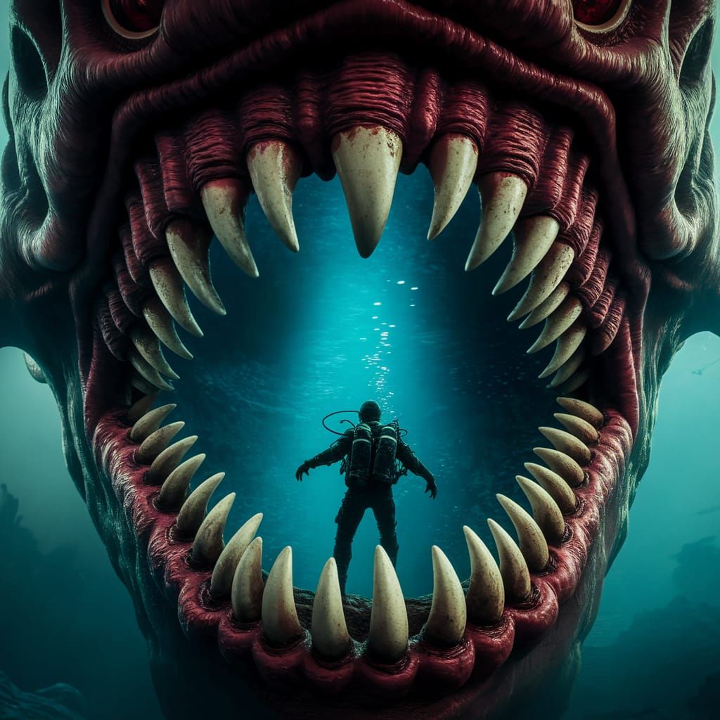 Eldritch Horror Lurks in Abyssal Depths as Scuba Diver Fears...