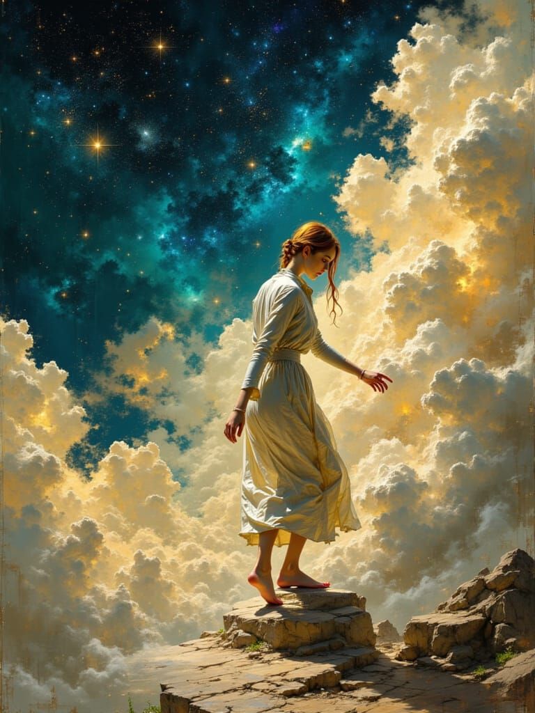 Sleepwalker's Renaissance Escape: A Time-Bending Fresco Drea...