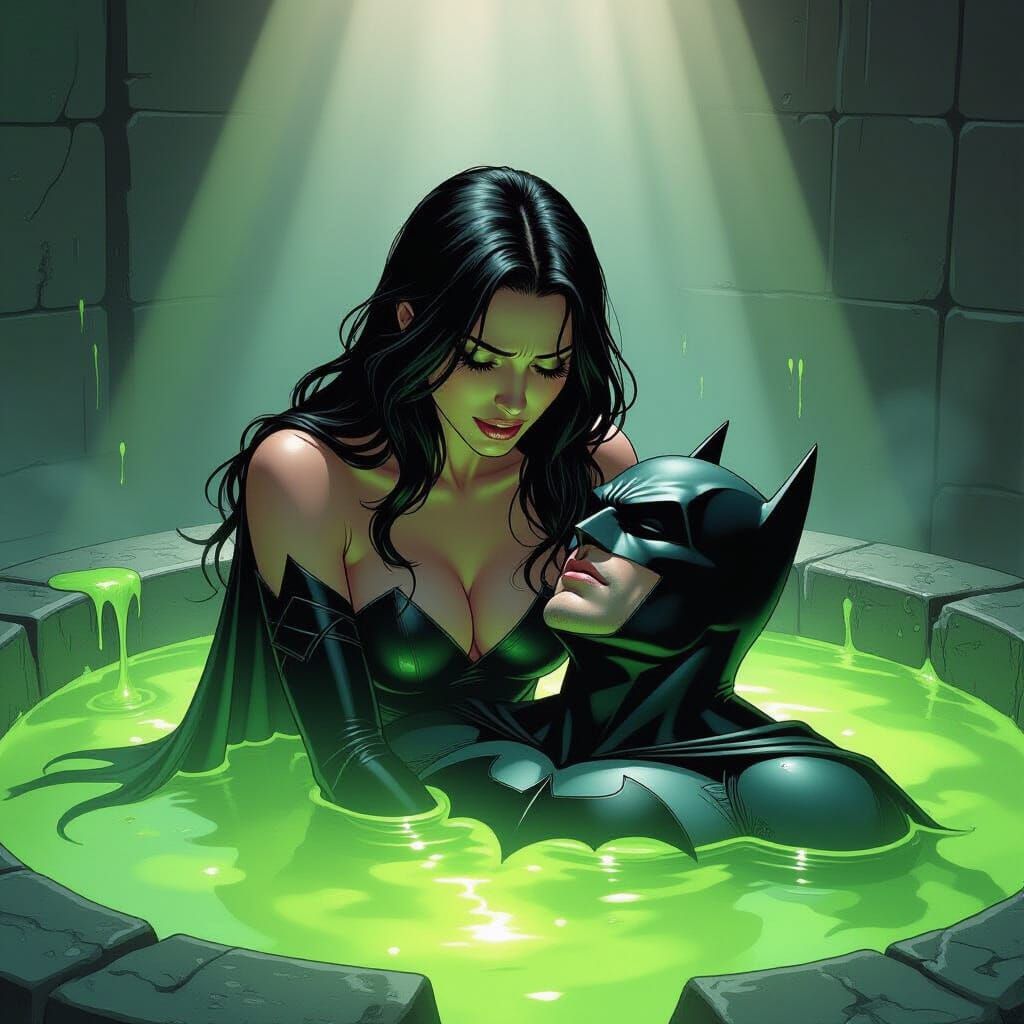 Talia Resurrects Batman From The Lazarus Pit