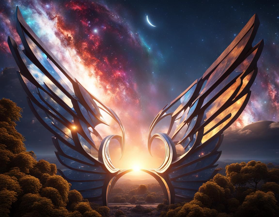 Fantastical Star in Space Concept Art