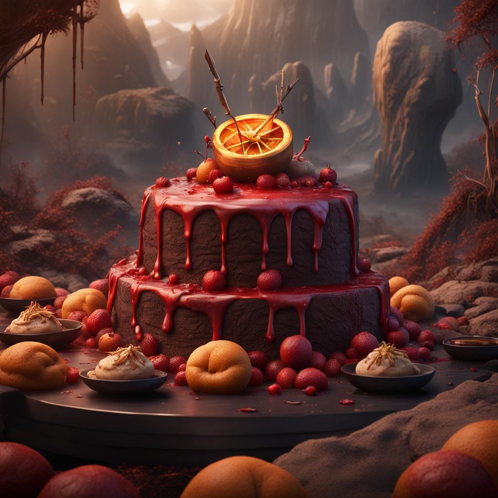 Hunger Games Dessert: Fantastical Concept Art