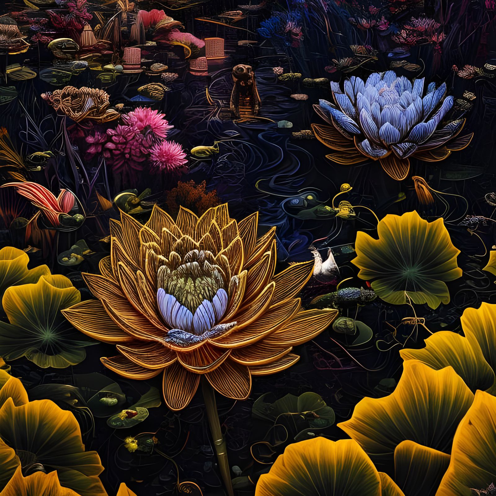 Lotus Flowers