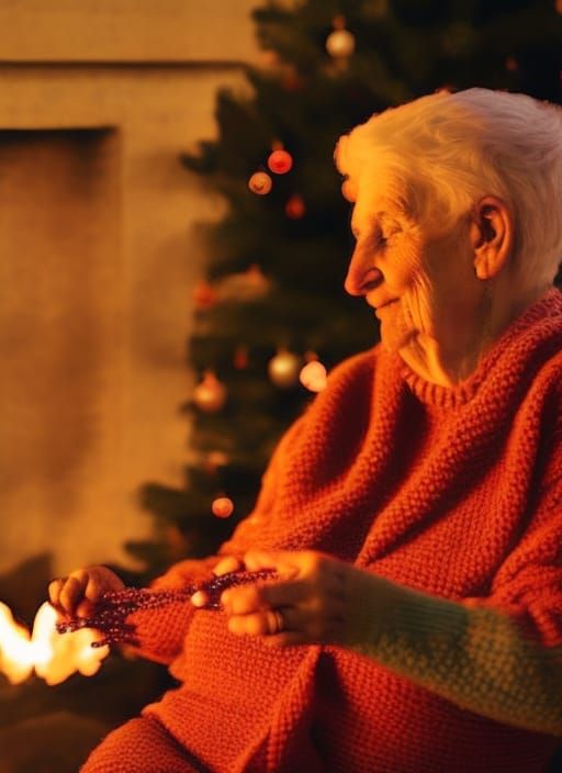 Knitting Memories with Grandma