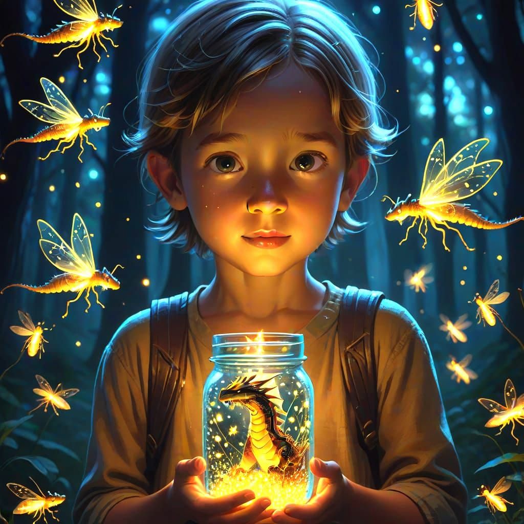 Magical fireflies