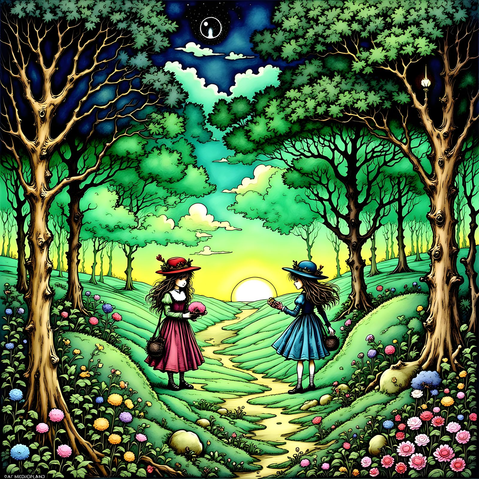 <lora:RackhamBurton1-Fb:1.0> women, hyperdetailed, correct a...